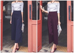 Quần culottes món đồ thời trang đốn tim phái đẹp