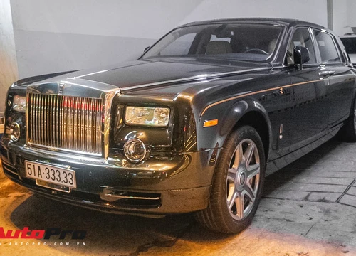 Rolls-Royce Phantom Rồng biển ngũ quý 3 cực độc của đại gia Sài Gòn