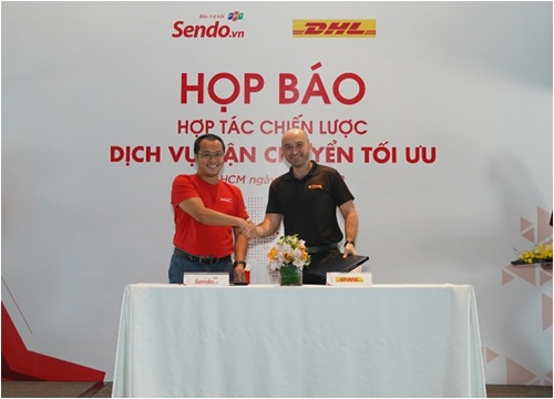 Sen Đỏ và DHL hợp tác giúp dịch vụ vận chuyển tối ưu hơn