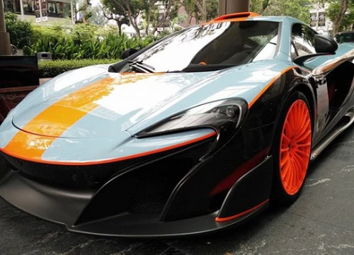 Siêu xe McLaren 675LT "khủng" của Hoàng tử soái ca Malaysia