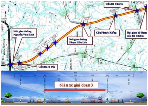 TP Hồ Chí Minh: Đổi lấy 1.300 ha đất lấy 7,5km đường