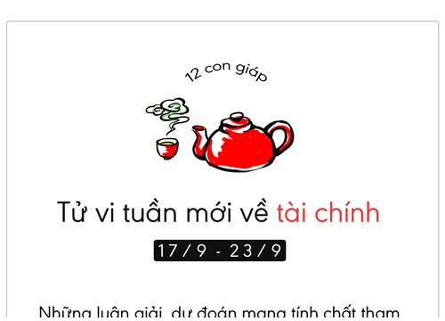 Tử vi tuần mới (17/9 - 23/9) về tài chính của 12 con giáp: Tuổi Tý phát lộc, tuổi Thân cần tỉnh táo