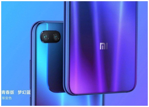 Xiaomi Mi 8 Youth lộ diện, màu gradient, camera kép, Snapdragon 710, giá gần 7 triệu đồng