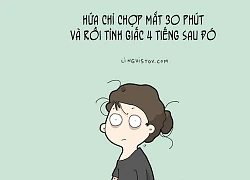 Bộ tranh nói lên nỗi lòng của con sâu lười: Trời đất bao la, được ngủ mới là quan trọng nhất!