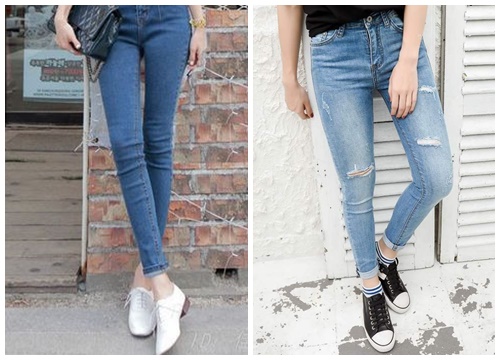 Các kiểu quần jeans nữ cá tính