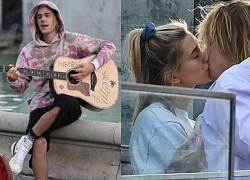 Còn gì lãng mạn hơn: Justin Bieber ngồi giữa phố London gảy đàn hát tặng Hailey Baldwin trước mắt nhiều người