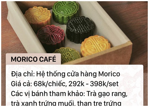 "Cuộc chiến mùa Trăng" của những thương hiệu cafe, trà sữa với vô vàn kiểu bánh Trung thu