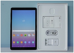 Đập hộp Galaxy Tab A 10.5 chính hãng vừa lên kệ thị trường