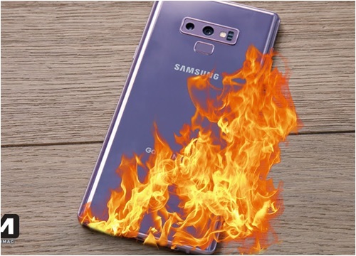 Galaxy Note 9 phát nổ suýt làm một phụ nữ thiệt mạng sự cố Note 7 lặp lại?