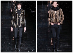 Kaia Gerber nổi bật trên sàn diễn BST Menswear 2019 của Saint Laurent