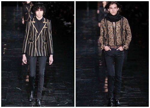 Kaia Gerber nổi bật trên sàn diễn BST Menswear 2019 của Saint Laurent