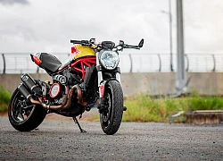 Ngắm Ducati Monster 821 phong cách Red-Bull của biker Bình Dương