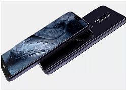 Ảnh render của Nokia 7.1 Plus rò rỉ: có "tai thỏ" và camera kép