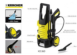 Điều gì giúp máy rửa xe Karcher chinh phục người dùng?