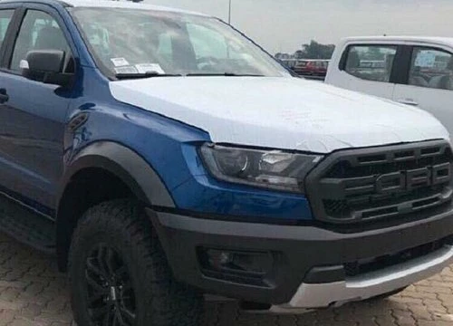 Ford Ranger Raptor bất ngờ xuất hiện tại Tp Hồ Chí Minh