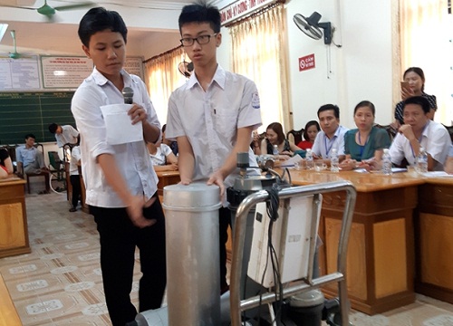 Hà Tĩnh đạt 4 giải Cuộc thi Sáng tạo thanh thiếu niên, nhi đồng toàn quốc