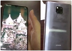 Huawei Mate 20 xuất hiện trong video trên tay ngoài đời thực