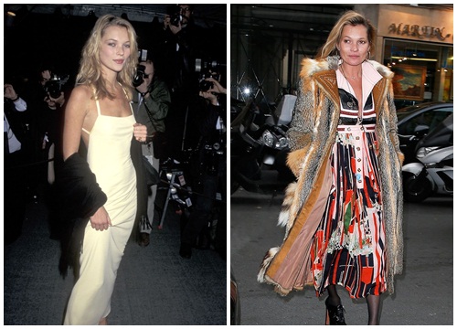 Khoảnh khắc thời trang ấn tượng của Kate Moss