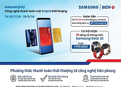 Kỷ nguyên 4.0, BIDV đẩy mạnh dịch vụ thanh toán thẻ trên thiết bị di động