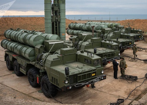 Nga triển khai thêm "rồng lửa" S-400 tới Crimea