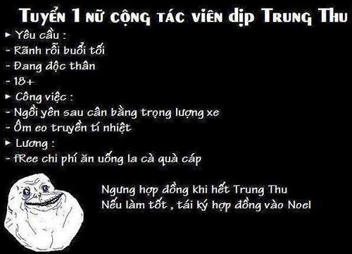 Nỗi lòng của hội FA trong ngày Trung thu