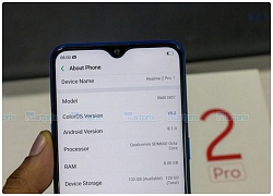 Realme 2 Pro lộ ảnh thực tế, xác nhận có RAM 8GB, ROM 128GB