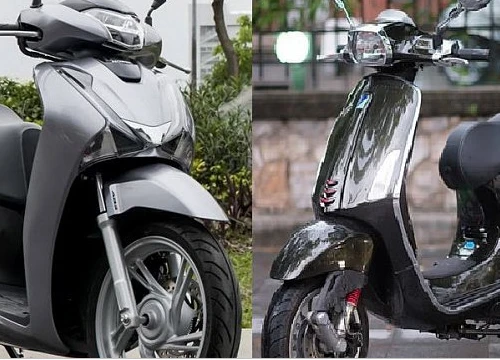 Vespa Sprint 125 và Honda SH 125i: Sự khác biệt giữa hai trường phái