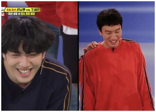 Yugyeom của GOT7 và Lee Kwang Soo phát hiện nhiều điểm chung trong Running man tập 418