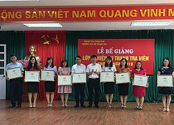 Bế giảng lớp thanh tra viên K7