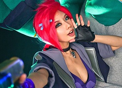 Cosplay LMHT: Tasha hóa thân dũng sĩ diệt zombie Jinx