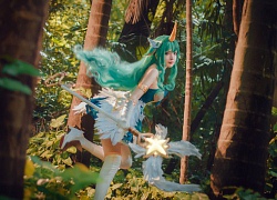 Cosplay nàng Soraka lạc vào vườn địa đàng huyền bí