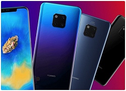 Huawei Mate 20 Pro lộ ảnh render với 3 màu thời thượng