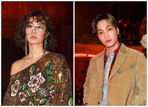 Kai (EXO) 'chơi layer' dự show Gucci cùng dàn sao khách mời đình đám