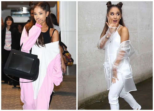 Loạt ảnh street style chứng minh: Ariana Grande không bao giờ mặc được chiếc áo khoác cho tử tế