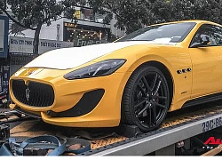 Maserati Granturismo Sport màu vàng đầu tiên Việt Nam cho đại gia mê hàng độc