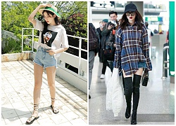 Muôn kiểu lên đồ cực sành điệu với short jeans cho các nàng "nổi bần bật" trên phố