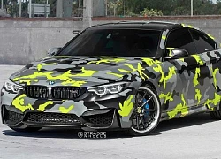 Ngắm BMW M4 độ với họa tiết rằn ri độc đáo