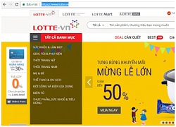 Những điều cần biết trước khi mua sắm trên Lotte