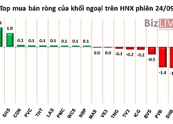 Phiên 24/9: Gom vào MSN và HPG, khối ngoại trở lại mua ròng hơn 35 tỷ đồng