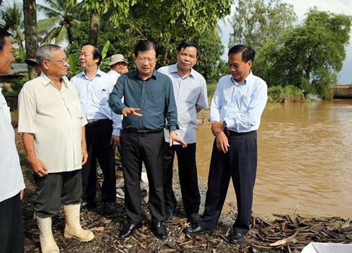 Phó Thủ tướng: "Hết sức chủ động ứng phó với lũ trong thời gian tới"