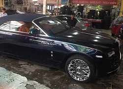 Rolls-Royce Dawn có một không hai tại Việt Nam được chủ nhân độ mâm kịch độc