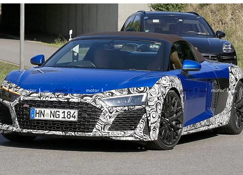 Soi siêu xe Audi R8 Spyder 2019 trước khi ra mắt