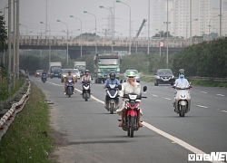 Thanh tra Sở GTVT Hà Nội: Xử lý nghiêm vi phạm đi xe máy vào Đại lộ Thăng Long