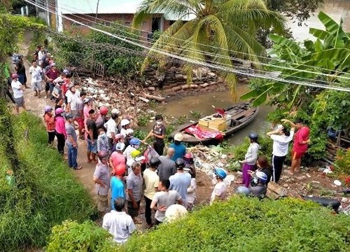 Tìm thấy thi thể thanh niên nhảy sông khi đi cùng chị gái