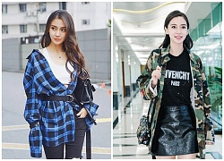 Trên thảm đỏ điệu đà, lộng lẫy là thế nhưng street style của Angela Baby lại cực hầm hố, cá tính