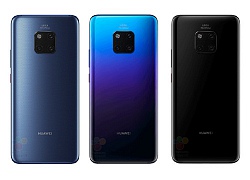 Xuất hiện ảnh chính thức Huawei Mate 20 Pro với cụm camera vuông