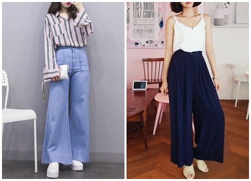 3 Cách phối đồ với quần culottes ống rộng