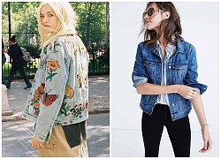 5 cách phối trang phục với áo khoác denim jacket