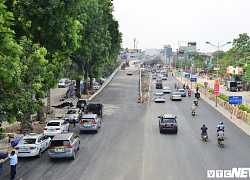 Ảnh: Dự án cầu vượt An Dương - Thanh Niên hơn 300 tỷ đồng ở Hà Nội sắp hoàn thành