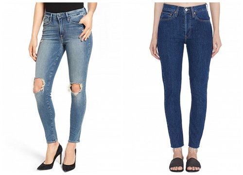 Cập nhật xu hướng mới của kiểu quần skinny jeans